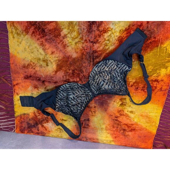 Olga unlined full coverage bra 38DD - Picture 4 of 5